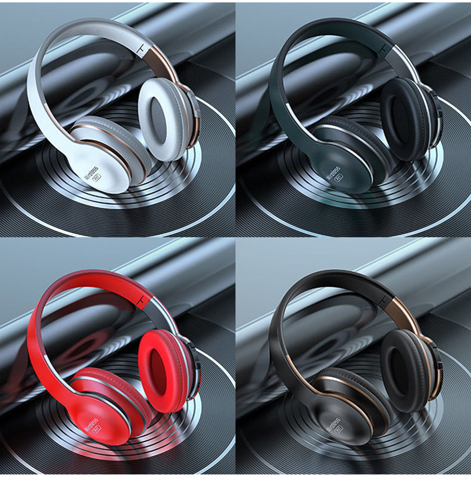 Wireless Bluetooth-Compatible Headphones With Mic Stereo Sound Max Fone Bluetooth Sport Waterproof Headset