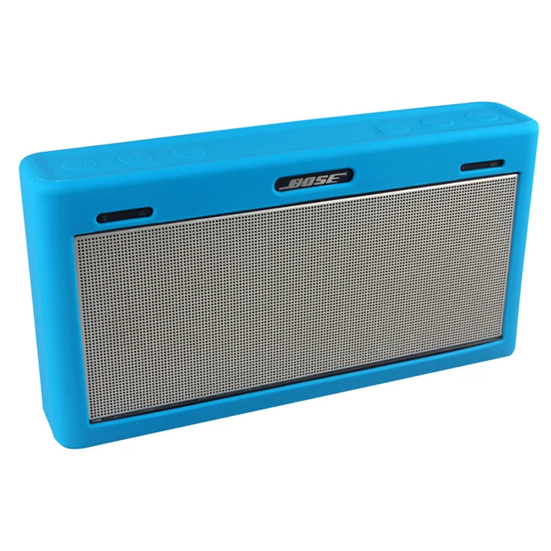 ZOPRORE Portable Durable Silicone Protective Cover for Bose Soundlink 3 Bluetooth Wireless Speaker Travel Carrying Case