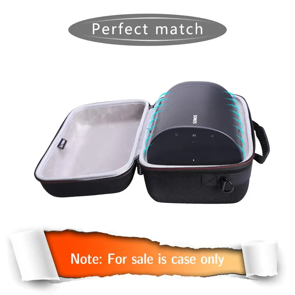 LTGEM Waterproof EVA Hard Case for Sonos Move-Smart Speaker