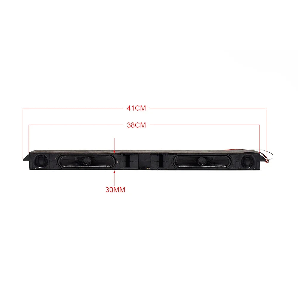 12W 6ohm Full Range Speaker Sound Bar 2.0 Stereo Audio Cavity Loudspeaker Bass for Multimedia TV DIY Hifi Home Theater PC