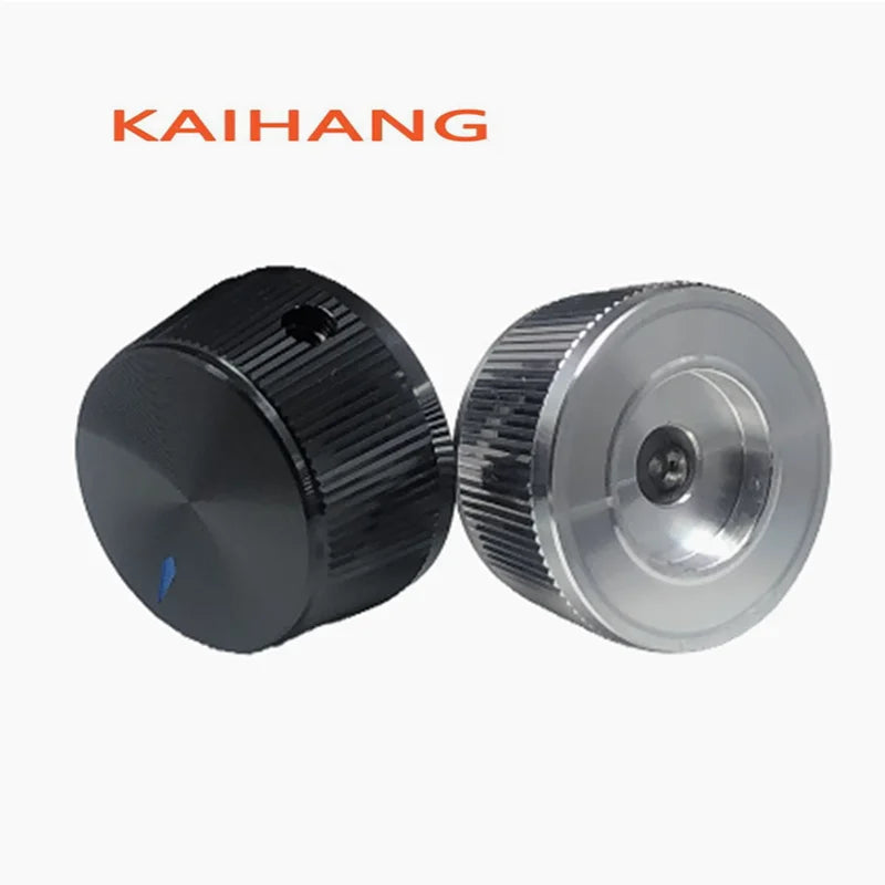 1PCS 28x15mm All Aluminum Solid Knob Cap Potentiometer Knob Cap Guitar Effects Knob Cap  for Marshall Speaker Round Hole 6MM