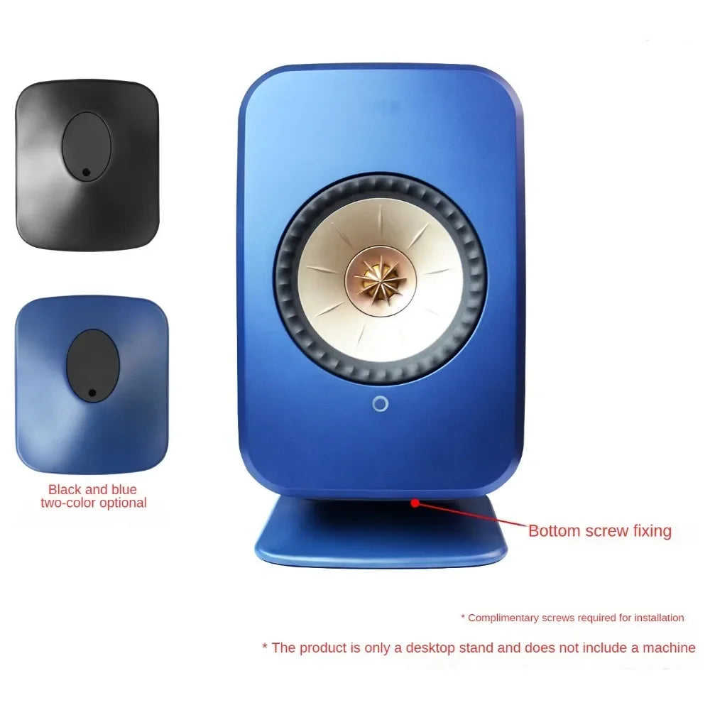 Metal Speaker Wall Mounted Bracket Adjustable Angle and Swivel Space Saving Holder for KEF LSX II Speaker