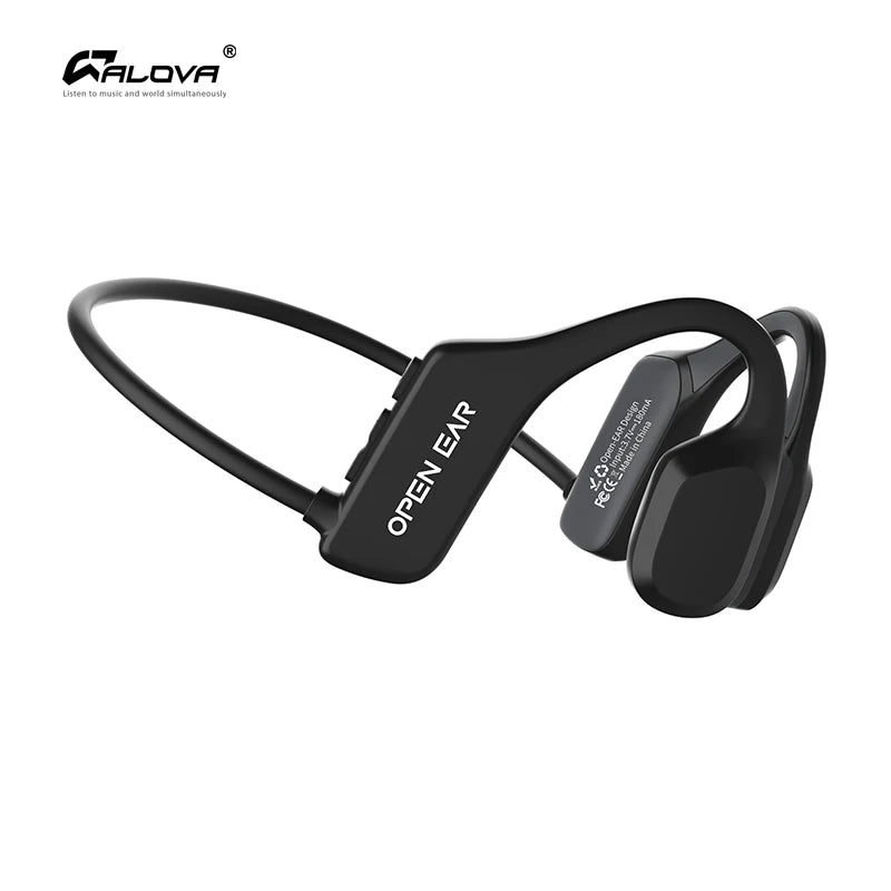 Neckband Sound Stereo Ear Hook Bluetooth Waterproof Bt Wireless Sport Bone Conduction Headphones Earphones Headset