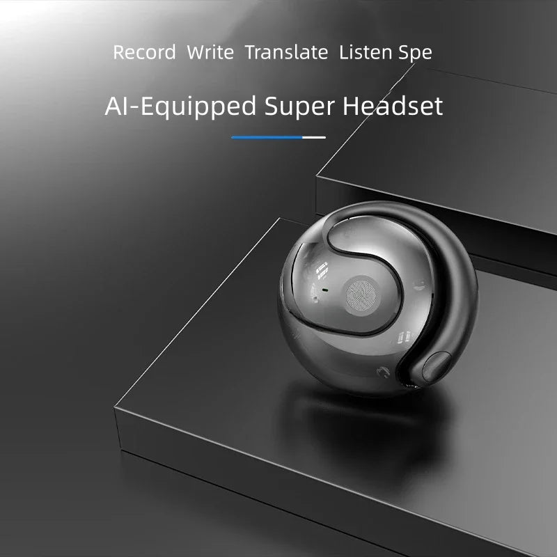 Creative and Good-Looking Sphere AI Multi-Language Translation Function Wireless Headphones Translate Headphones Headphone New