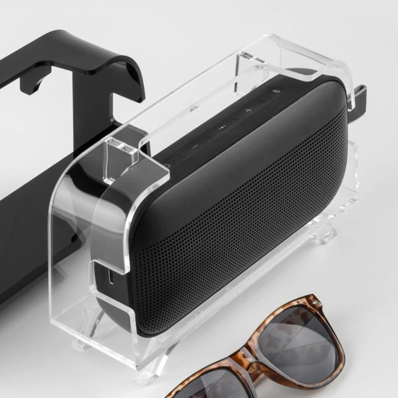 Acrylic Desktop Stand Multifunctional Speaker Desktop Stand Speaker Accessories for Bose SoundLink Flex F19E