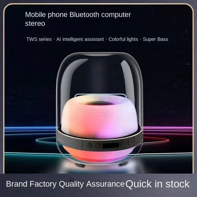 Harman Kardon IV Speaker Creative Gift Subwoofer Ambient Light Bluetooth Speaker