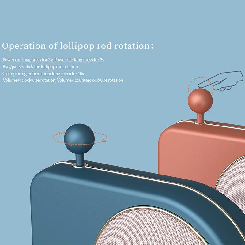 NILLKIN CandyBox Bluetooth Speaker HIFI Portable Speaker Wireless Bluetooth 5.0 Home Theater Speakers for Xiaomi/iPhone