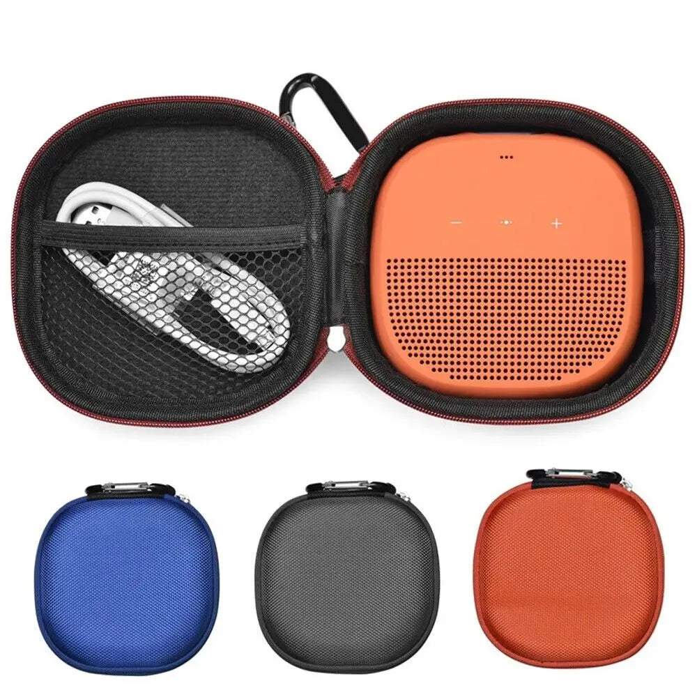 EVA Bluetooth Speaker Storage Bag Shockproof Anti-Dust Carrying Case Wear Resistant Hard for Bose Soundlink Micro