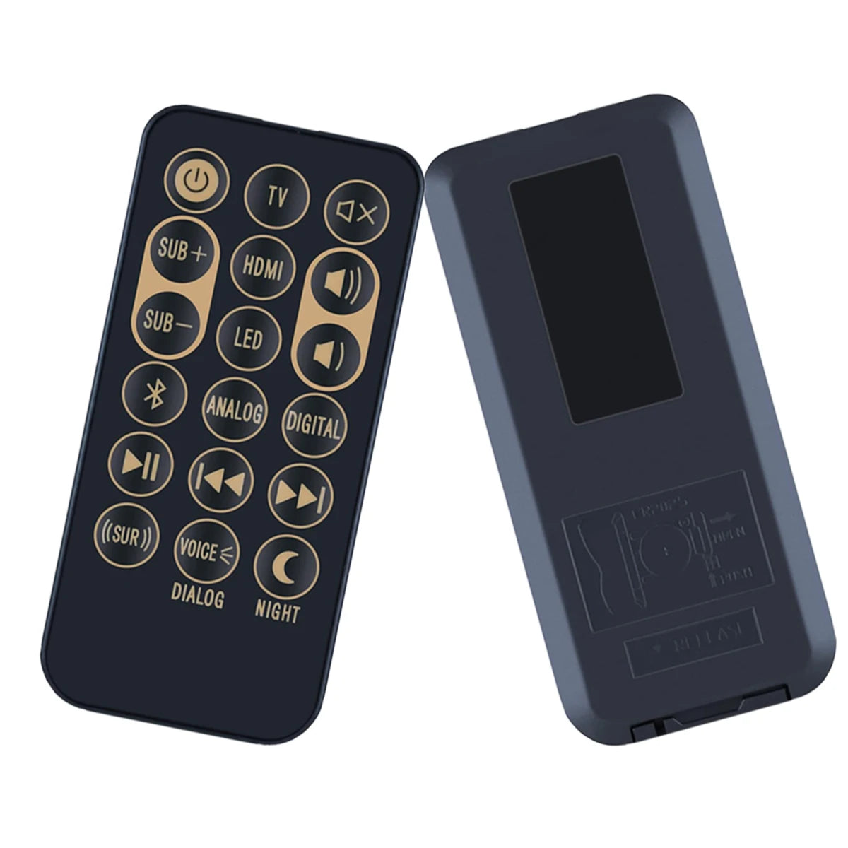 Replacement Remote Control for Klipsch 1062590 RSB-3 RSB3  RSB8 RSB-8 RSB6 RSB-6 R4B R-4b RSB-11 RSB-14 Sound Bar Speaker System