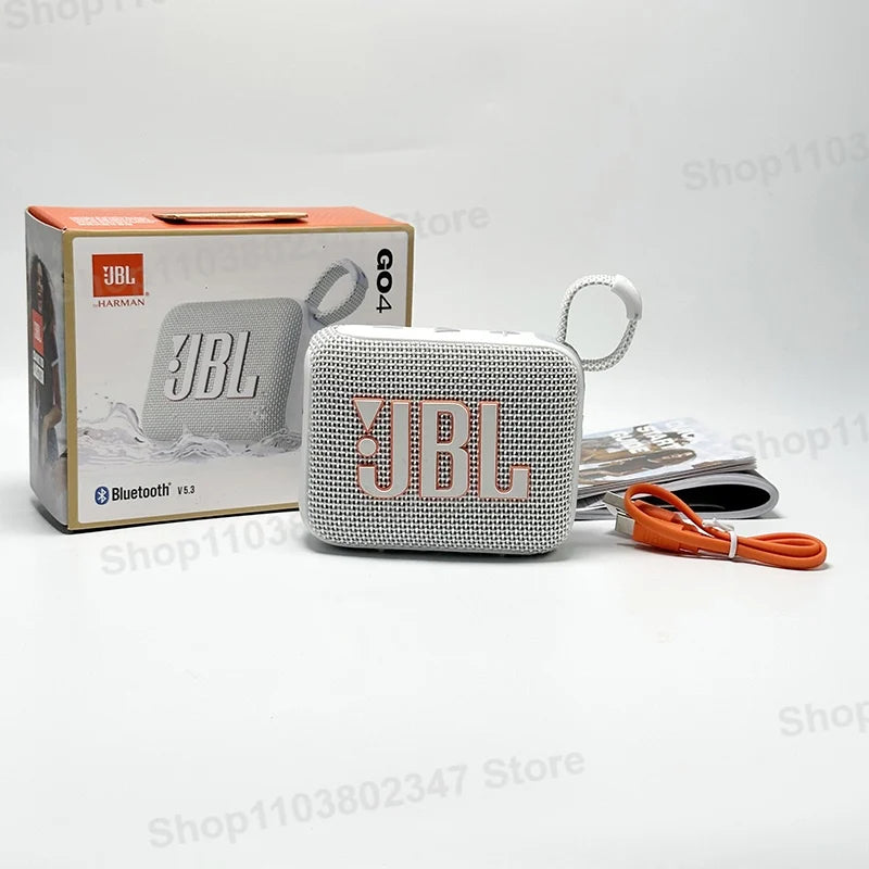 Original JBL GO 4 Wireless Bluetooth Speaker Portable Waterproof Speaker Outdoor Speakers Bass Party Speaker JBL GO4 HK Version