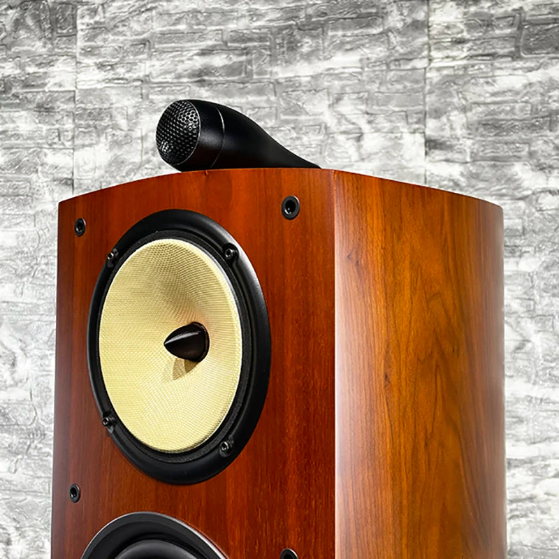 Balenald Home Theater System Nautilus Audio 801 Dual 8-Inch Bass Fever HiFi Three-Way Floor-Standing Passive Speakers