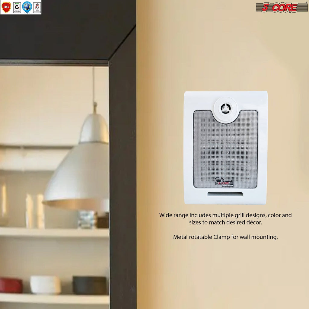 5Core Outdoor Wall Speakers High Performance Ceiling Mount Speaker 50W