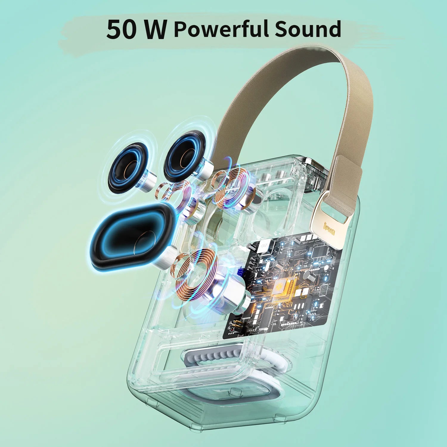 Divoom SongBird-HQ Portable Bluetooth Speaker Home Home Ktv Sound Set Home Karaoke Speakers Microphone Karaoke Microphone
