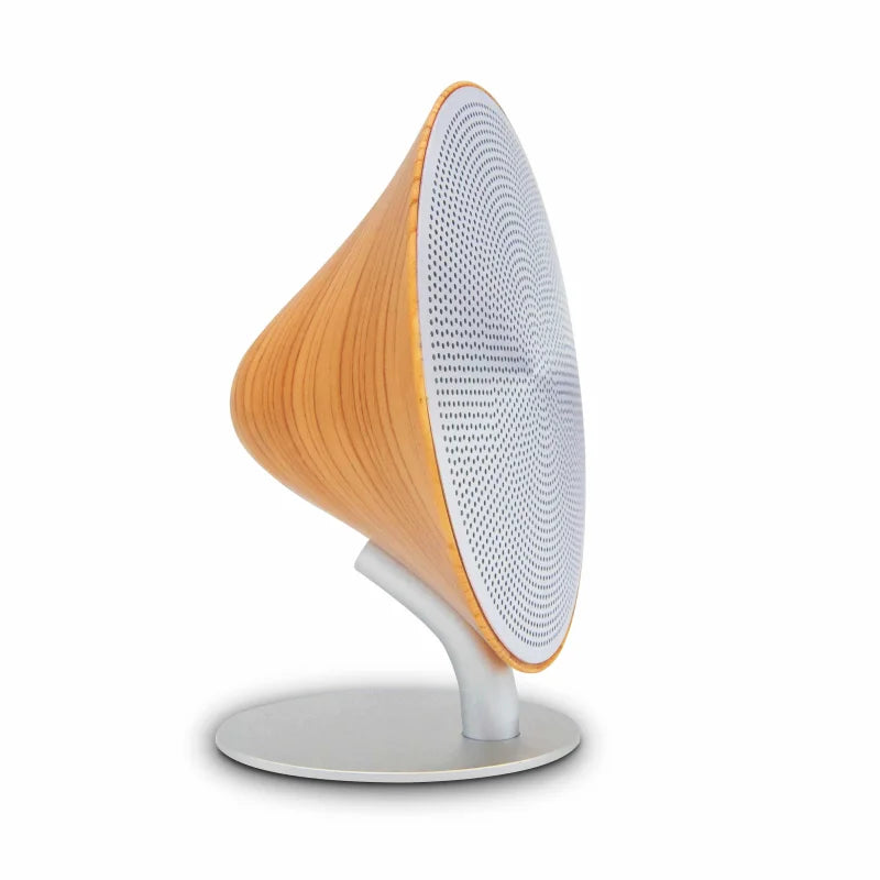 MINI330 Retro Wooden Bluetooth Speakers Touch Operation Panel Small Desktop Subwoofer Home Hi-Fi Stereo Sound Box Caixa De Som