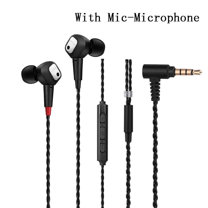 IE80S IE80 IE800 IE900 In-Ear Headset Sport Earbuds Professional HIFI Stereo Earphones Detachable Audio Cable