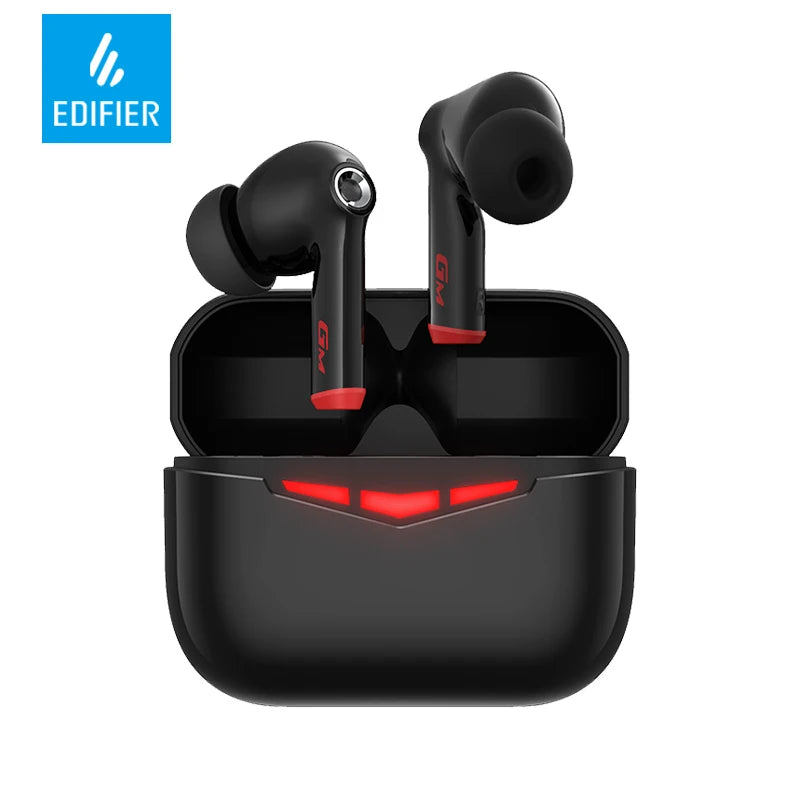 Edifier GM3 TWS Bluetooth Gaming Earphones Wireless Headphones Bluetooth 5.0 With 60ms Low Latency IP55 Waterproof Deep Bass