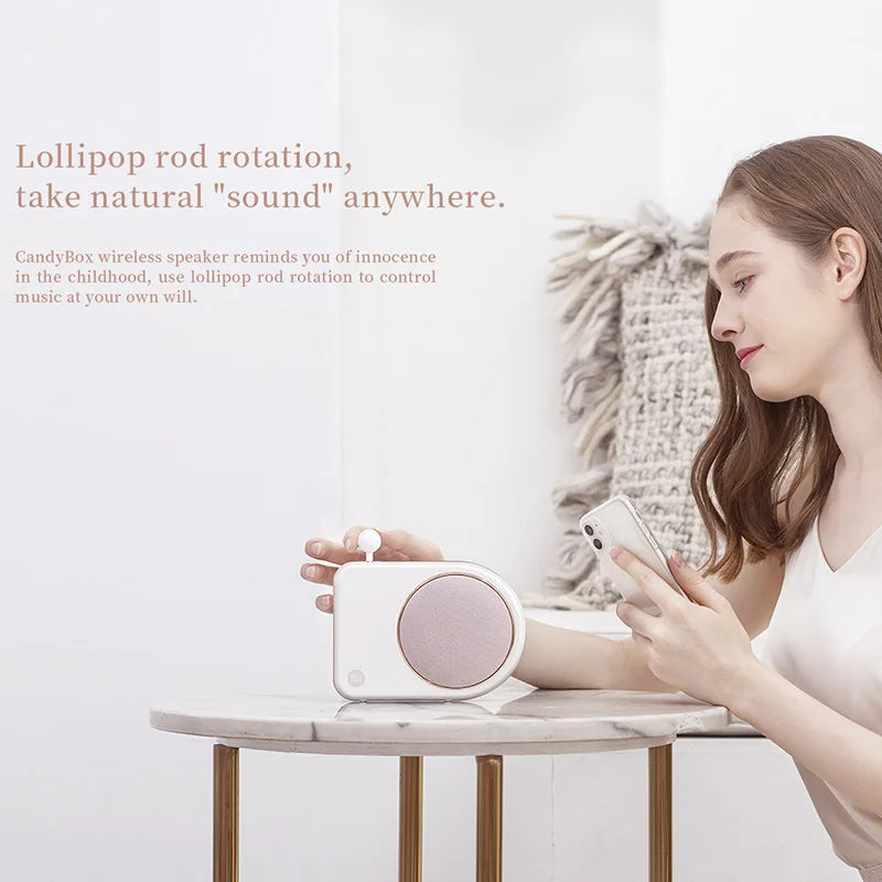 NILLKIN CandyBox Bluetooth Speaker HIFI Portable Speaker Wireless Bluetooth 5.0 Home Theater Speakers for Xiaomi/iPhone