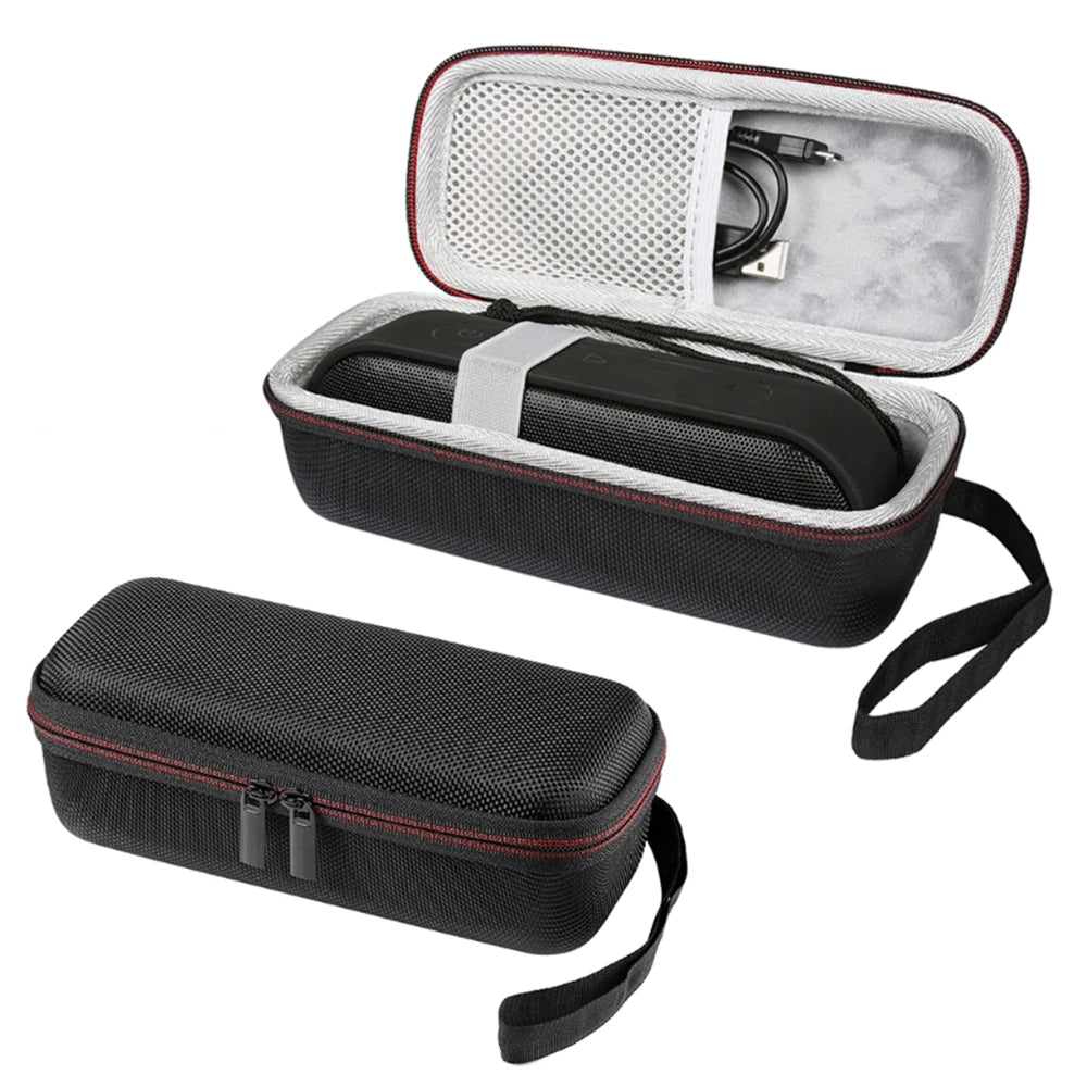 For Tribit XSound Go Newest EVA Hard Carrying Travel Case Waterproof Wireless Speaker Storage Bag Black