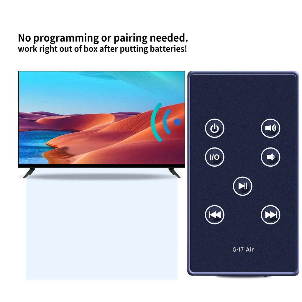 Remote Control for Klipsch Gallery G-17 Air Play 1014638 Enabied Music System Speaker