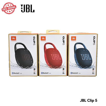 JBL Clip 5 Clip5 Ultra Portable Bluetooth Speaker Outdoor Mini Speaker Multi-Speaker Connection IP67 Waterproof 12 Hour Playtime