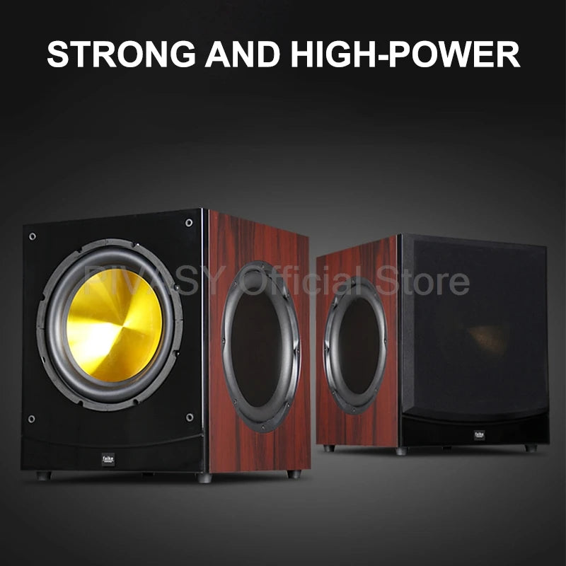 12 Inch Active  Speaker 150W High Power Subwoofer High Fidelity Fever Audio Home Theater Sound Box for TV Computer Sound System