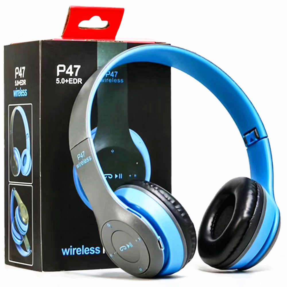 Original P47 Wireless 5.0 Mini Tws Headphone Aux Line in Earphone Headphones Earbuds Bass