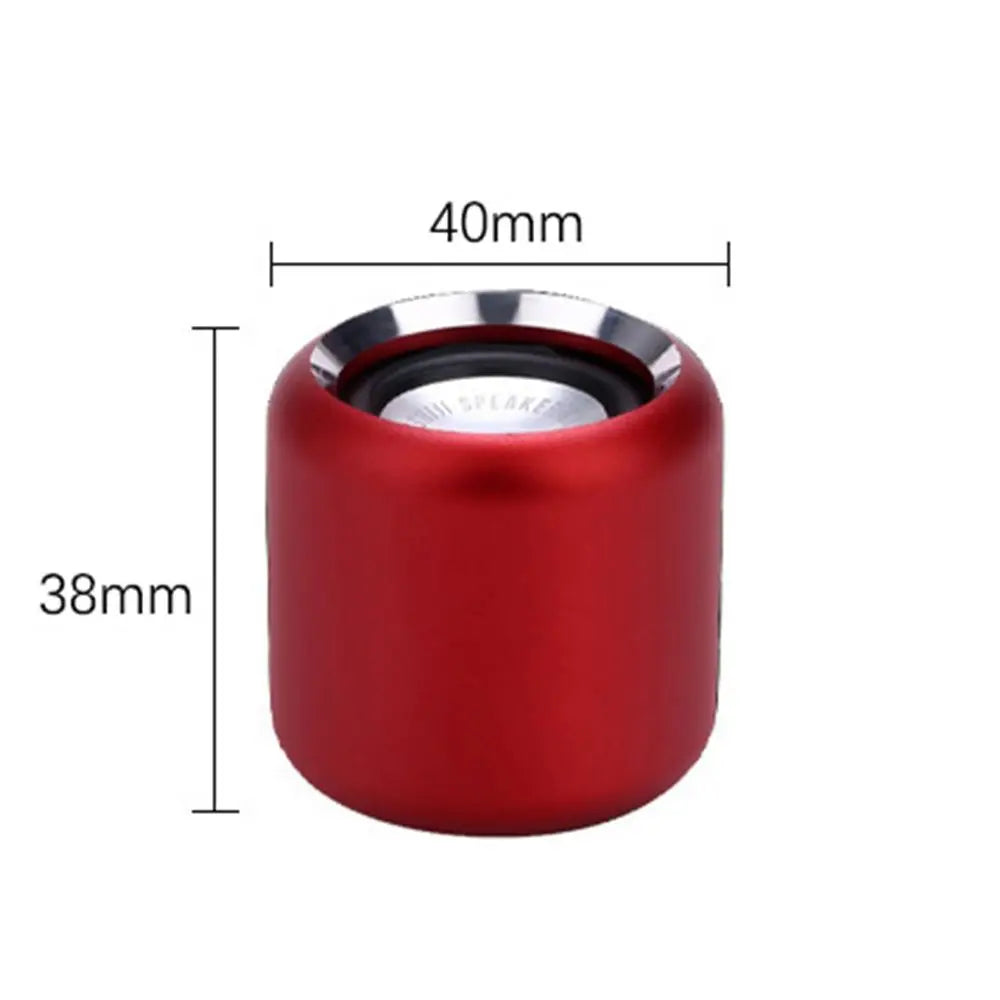 Creative Hifi Stereo Metal Wireless Subwoofer Wireless Bluetooth Speaker Music Player Mini Speakers