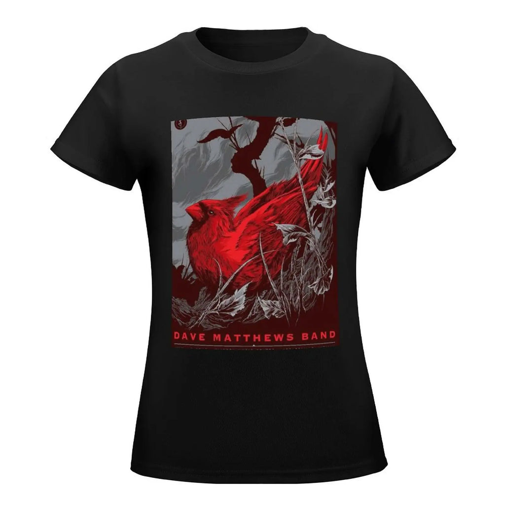 DMB 2015 July 18th Klipsch Music Center Nobleville T-Shirt Korean Fashion Kawaii Clothes Workout Shirts for Women