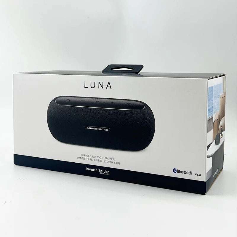 Original Harman Kardon LUNA Portable Bluetooth Speaker Bluetooth 5.3 IP67 Waterproof for Outdoor Caming Speakers 12H Playtime
