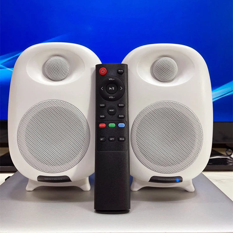 Bestisan 50W Gaming Bluetooth Speaker Computer Speaker Soundbar Home Theatre Sound System With Bass Effect OPT RCA for PC TV