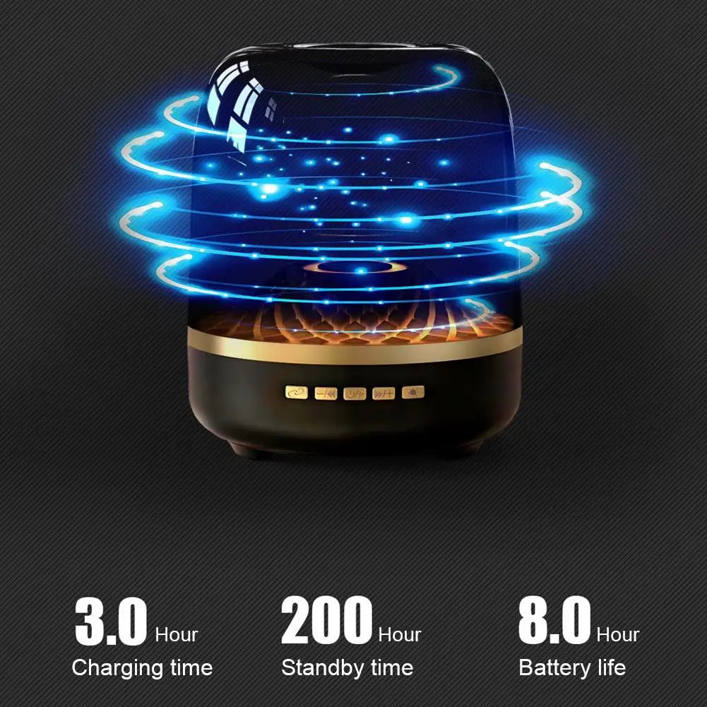 For Harman Kardon Aura Studio4 Bluetooth Speaker Super Large Volume Ambient Light Home Transparent Speaker Wireless Speaker