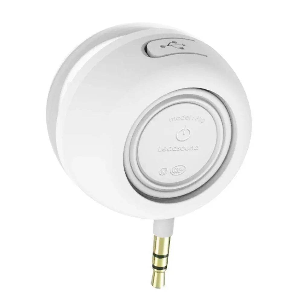 3 5mm Aux Audio Jack Mini Wireless Powerful Crystal Speaker Portable HIFI 3D Surround Phone Speaker for Smart Phone Tablet