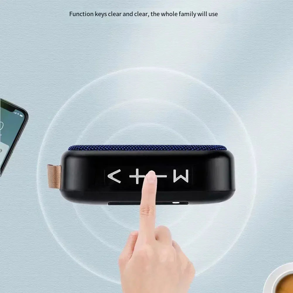 Connectivity Portable Wireless Sound Bar Sound Bar TF Card Compatible Wireless FM Radio Compatibility Connectivity