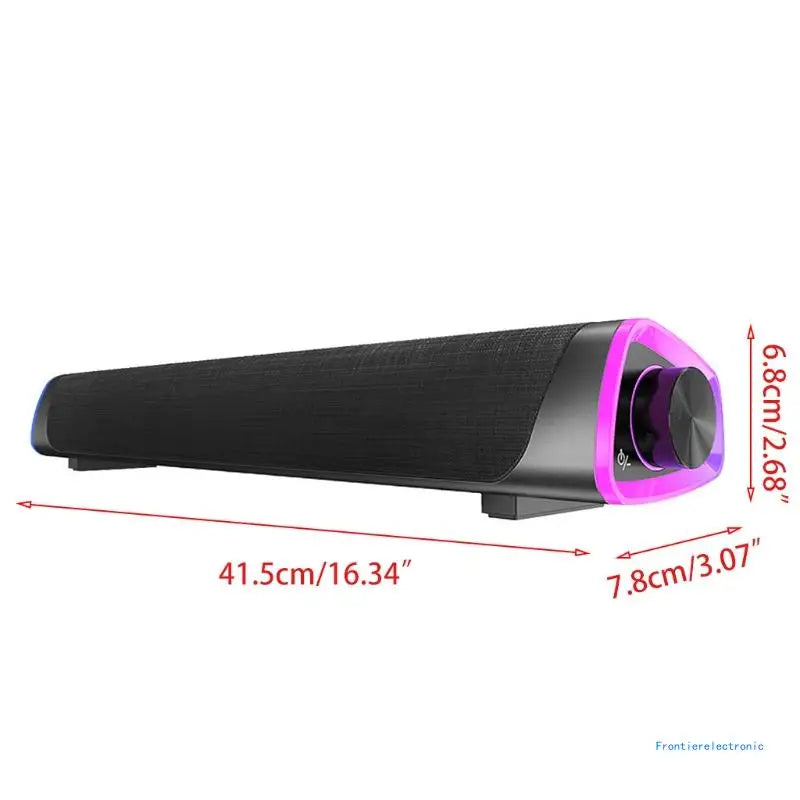 3D Surround Soundbar 5.0 Speaker Computer Speakers Stereo Subwoofer Sound Bar for Laptop PC Theater Aux DropShipping