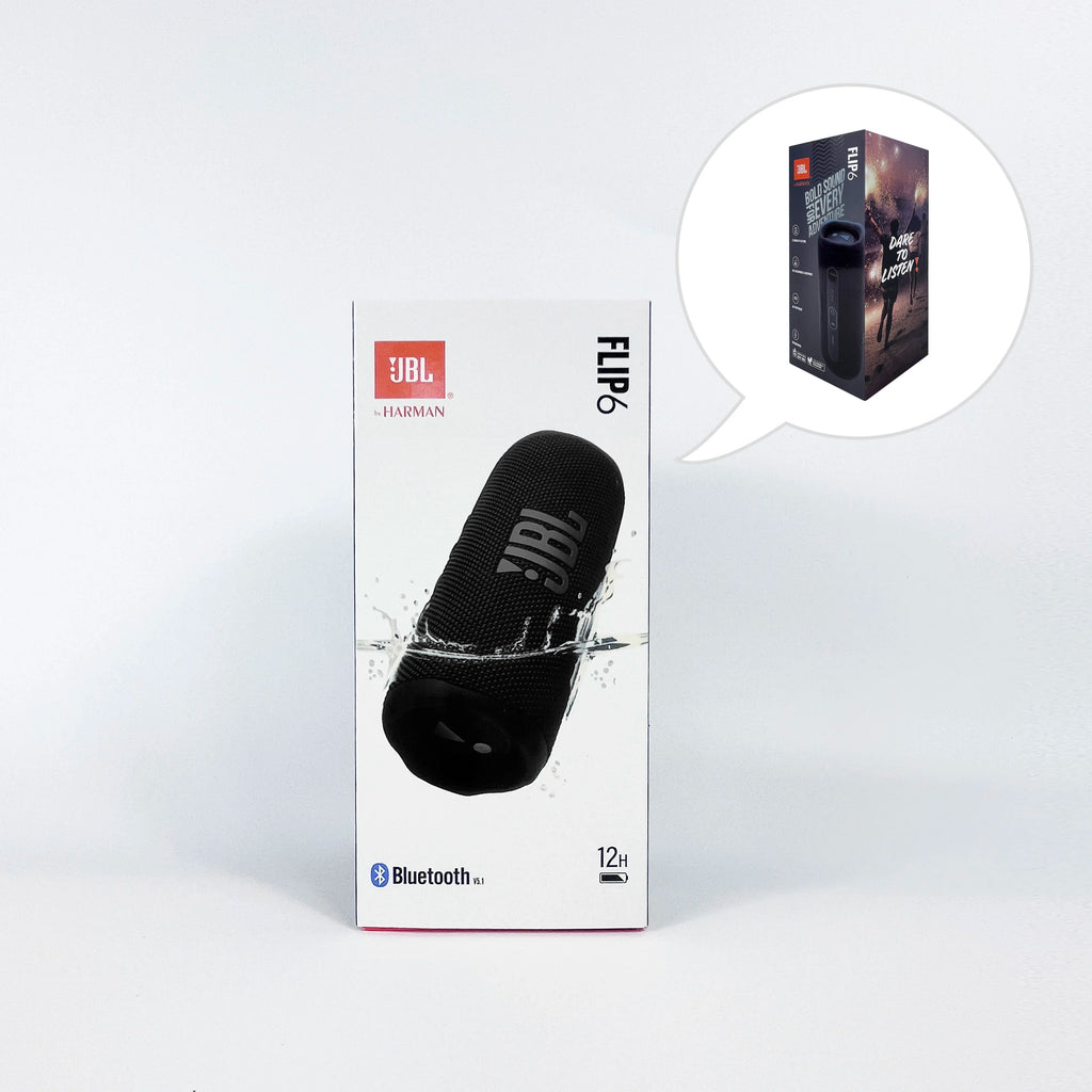 Original JBL FLIP 6 Bluetooth Speaker FLIP6 Portable IPX7 Waterproof Outdoor Stereo Bass Music Track Speaker Independent Tweeter