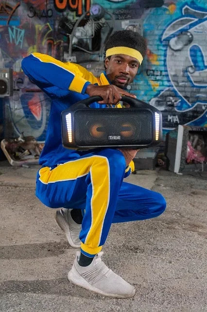 Tribit Stormbox Blast 90W Loud BT Speaker, Outdoor Speaker With RGB Light Show