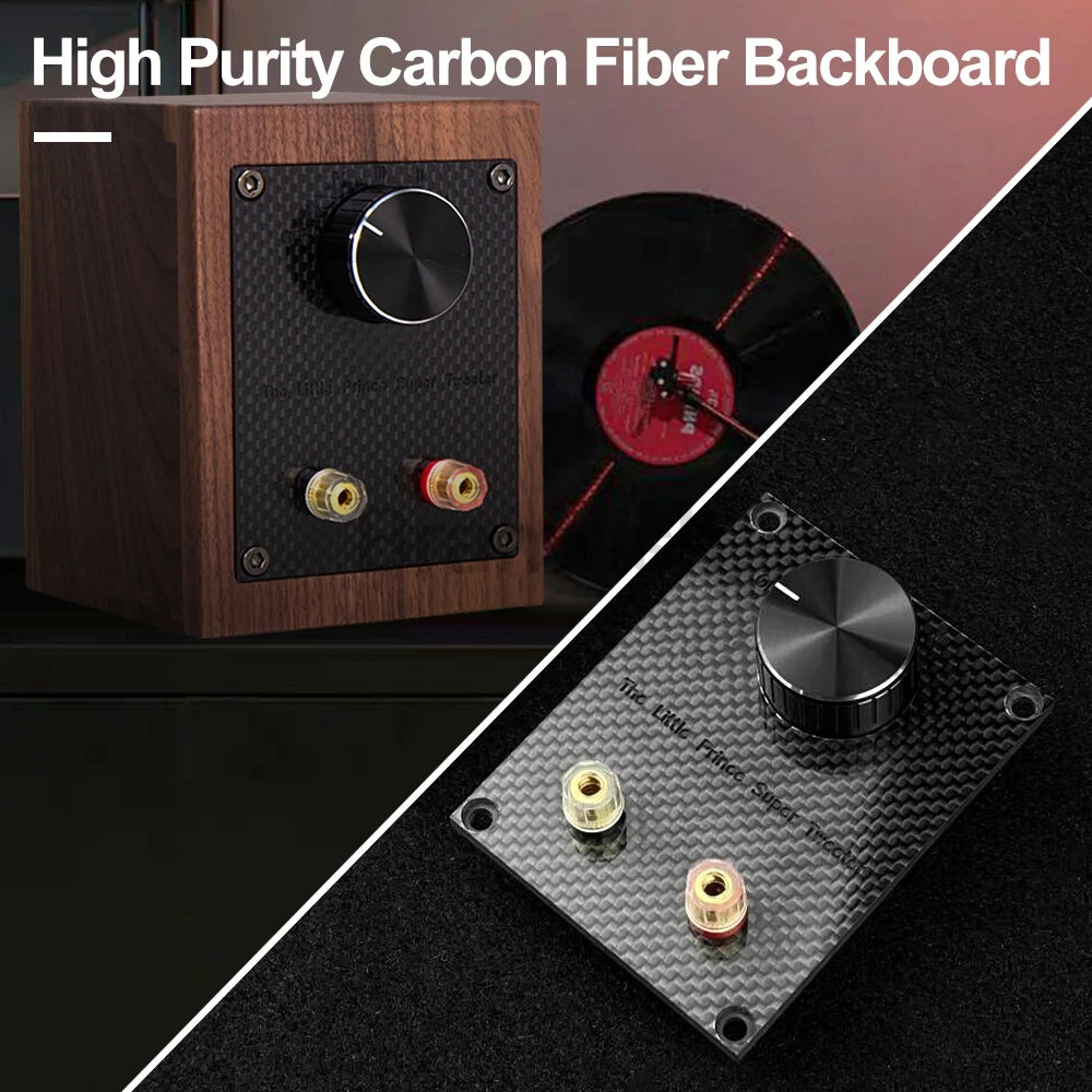 6Ohm New Brand Walnut Fever Independent Ribbon Super Tweeter External Tweeter Speaker Sound Box 30W
