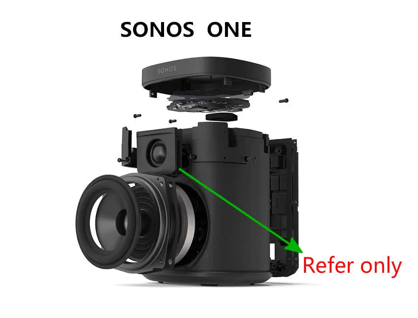 2PCS Tweeter for SONOS PLAY: 1 ONE Audio Speaker Neodymium Silk Film Treble Smart Speaker DIY 20W