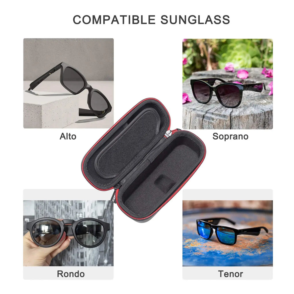 Hard Case for Bose Frames Audio Sunglasses: Frames Alto/ Frames Tenor/ Frames Soprano/ Frames Rondo Bluetooth Audio Sunglasses