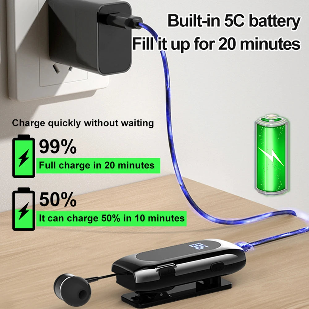 Hands-Free Blues Car Bluetooth Lotus to Phone Ear Blues With Wire  Ears in Lotus Phone Talk Time 20Hours Type C Headphones BT5.2