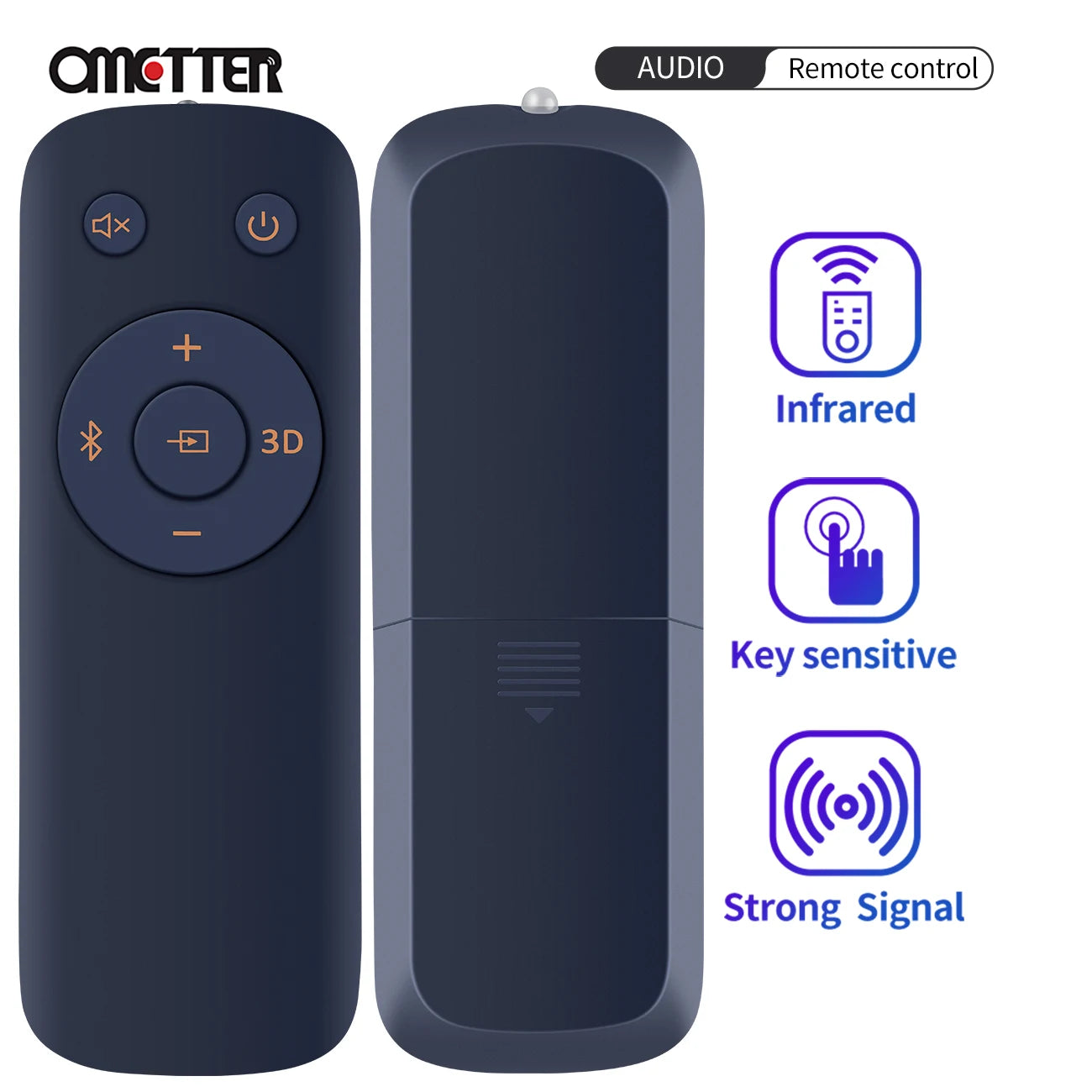 Replacement Sound Bar Remote Control Fit for Klipsch Reference R-20b R-10b R-208 Soundbar System