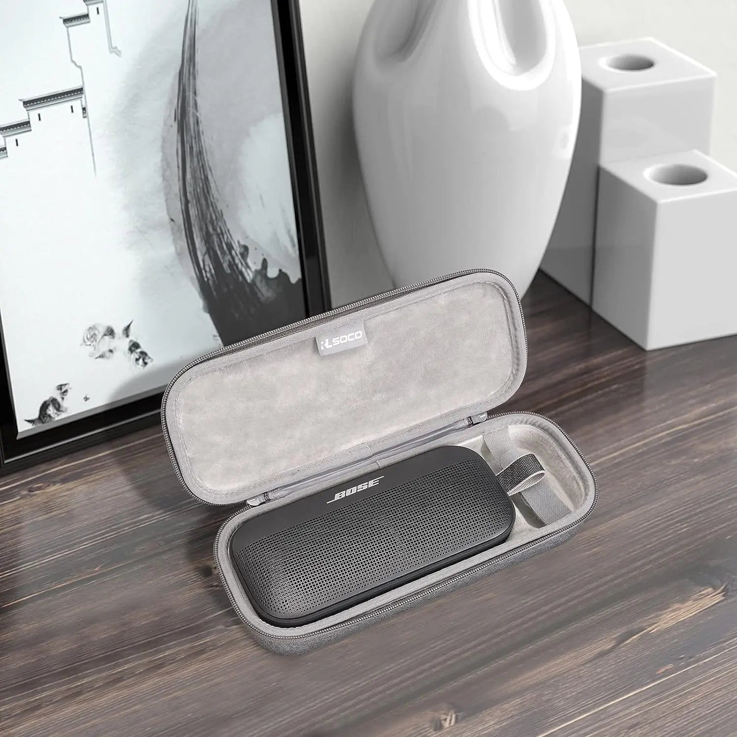 Hard Case for Bose SoundLink Flex Wireless Waterproof Speaker,Speaker Protective Travel Case Storage Bag for Bose Soundlink Flex