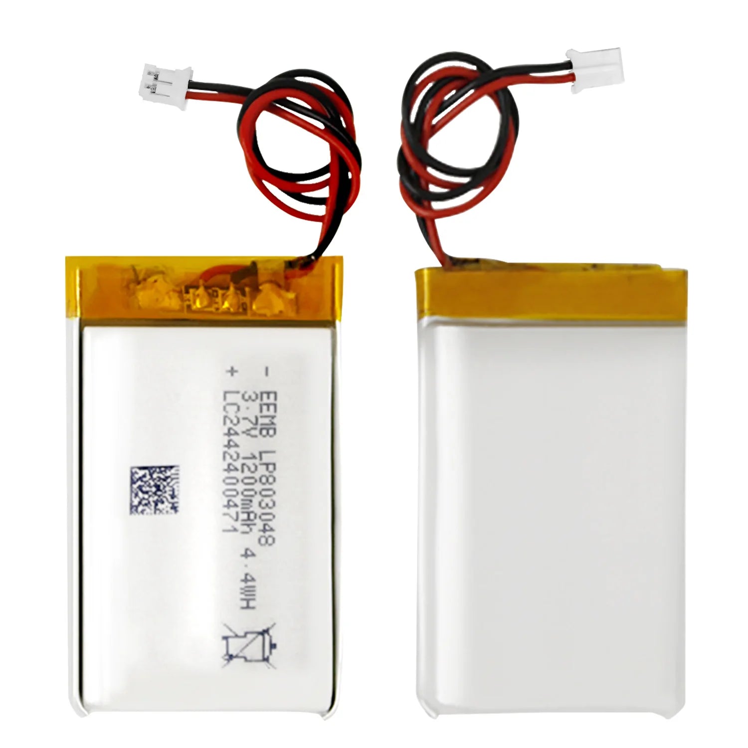 1~10pcs EEMB 803048 3.7V Lipo Battery 1200mAh Rechargeable Lithium Polymer Battery for GPS Navigator MP5 Bluetooth Speaker