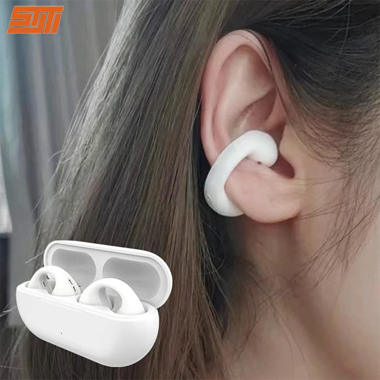 Plus Size for Ambie Sound Earcuffes Ear Bone Conduction Earring Wireless Ear Cuffs Earphone Auriculare Headset TWS Sport Earbuds