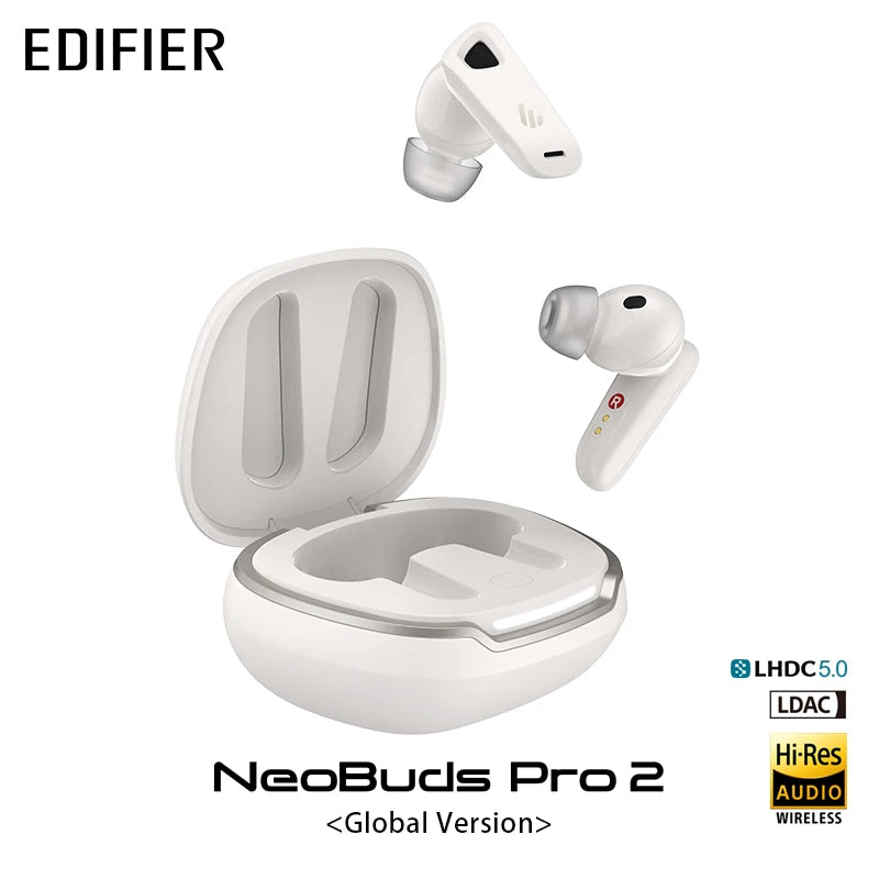 Edifier Neobuds Pro 2 Hybrid Active Noise Cancelling TWS Bluetooth Earphones LDAC Hi-Res Wireless Headphone LHDC 5 Spatial Audio