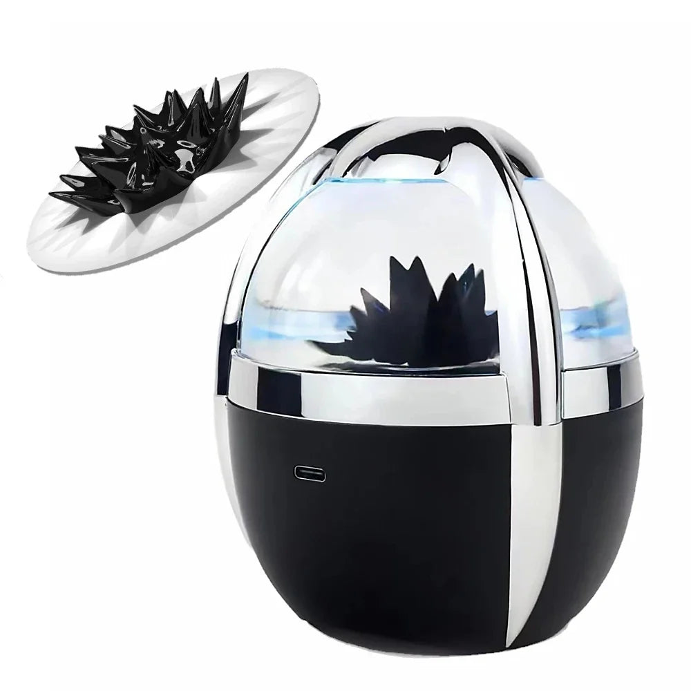 New Venom Ferrofluid Speaker - Dancing Ferrofluid Bluetooth 5.0 Wireless Speaker With 4-Color Adjustable Light Desktop Subwoofer