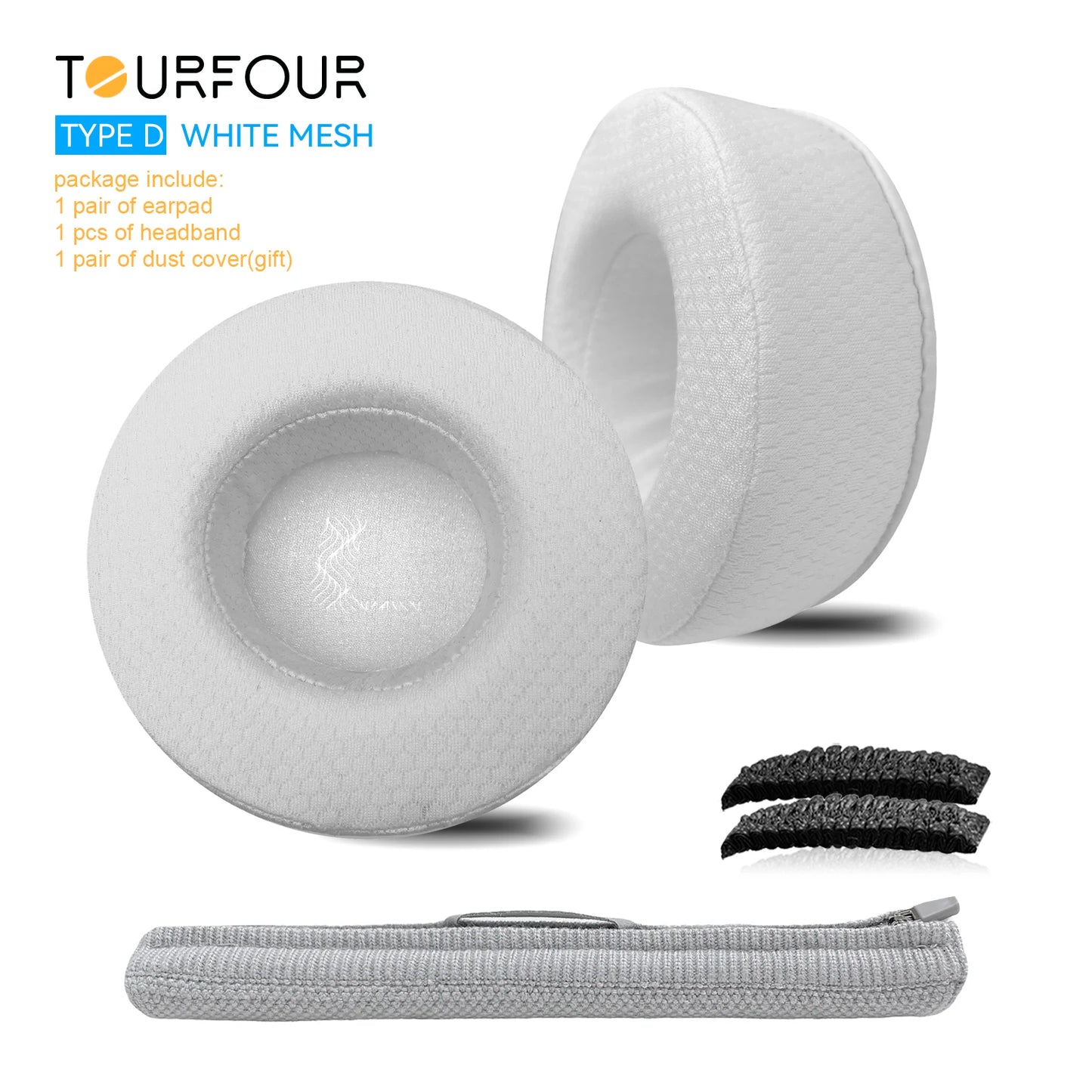 TOURFOUR Replacement Earpads for BANG & OLUFSEN BeoPlay H6,H4 Headphones Ear Cushion Headband