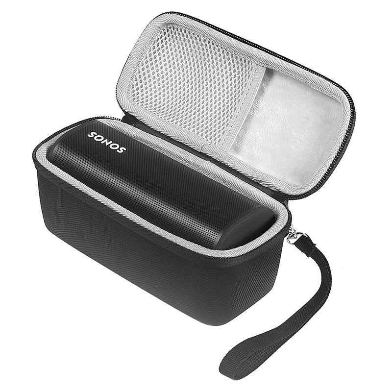 ZOPRORE Hard EVA Outdoor Travel Bags Carry Storage Box + Soft Silicone Case for Sonos Roam Bluetooth Speaker for Sonos Roam Case