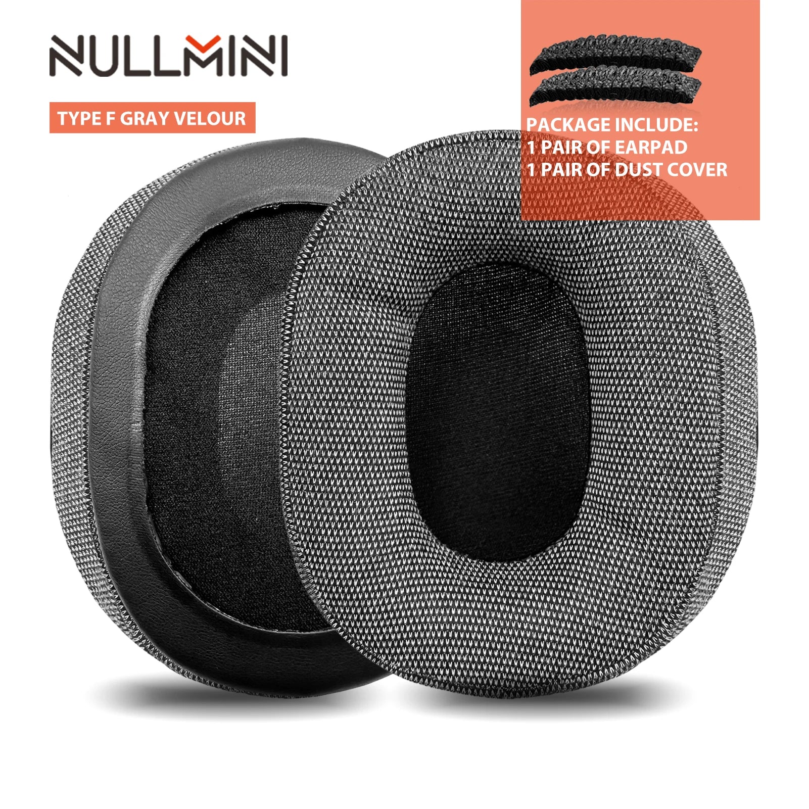Nullmini Replacement Earpads for Klipsch Mode M40 Headphones Cooling Gel Ear Pads Cushion Sleeve