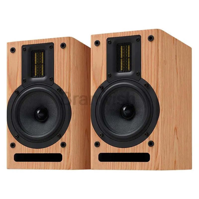 120W High-Power Audio 5-Inch Speaker Two-Way Bookshelf Speaker Hifi Fever 2.0 Audio Passive Home Theater Enthusiast Speaker 6Ω